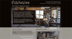 Desktop Screenshot of edelweissfurniture.com